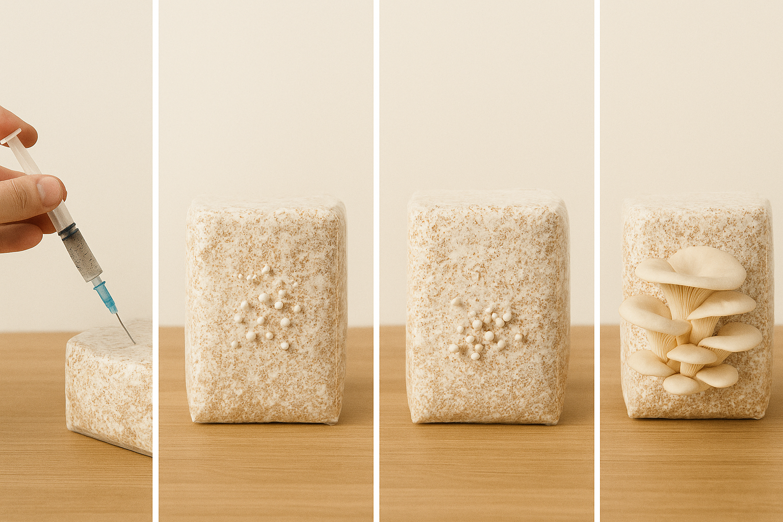 Step-by-step mushroom growing guide