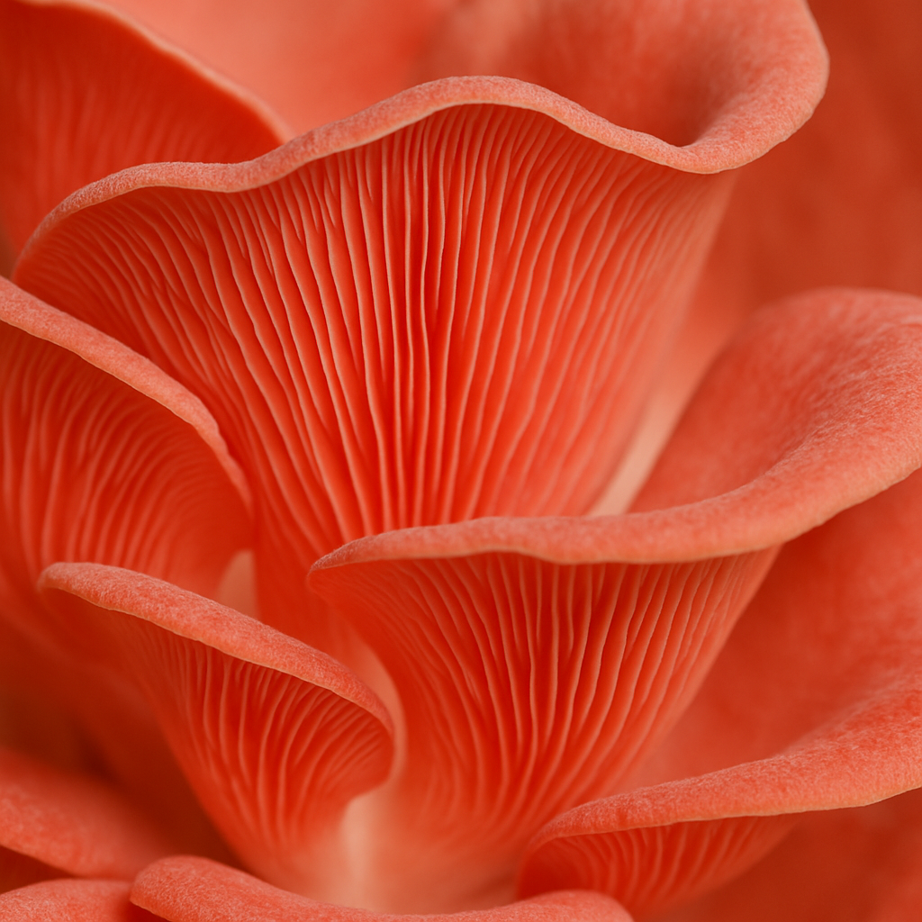 Pink Oyster Mushrooms